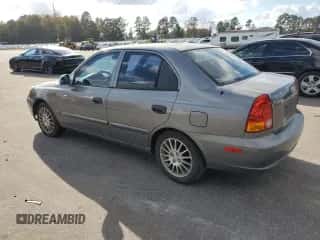 2003 Hyundai Accent GL с VIN KMHCG45C23U476391, выставлен на аукционе Copart как лот 78474264 с пробегом 155 731 миль миль и Списание • Salvage title. История ставок и продаж доступна на DreamBid. Изображение 2.