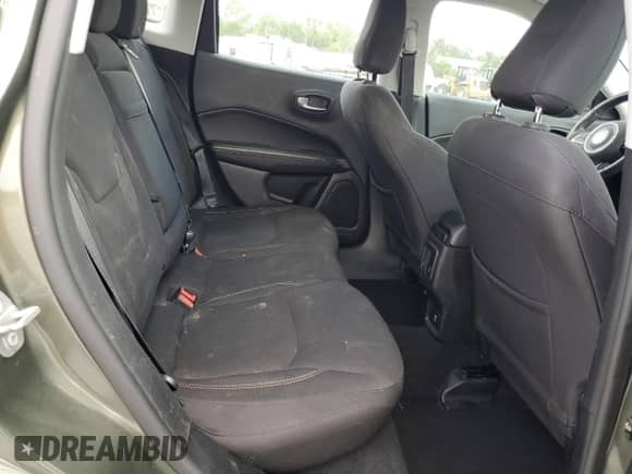 2017 Jeep Compass Sport with VIN 3C4NJDAB1HT656524, listed as a Copart auction lot 54325385 with 97,253 mi miles and Salvage title. Bid and sale history available at DreamBid. Image 11.