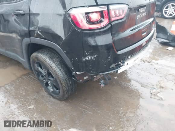 2020 Jeep Compass Latitude with VIN 3C4NJCBB5LT166329, listed as a IAAI auction lot 41554098 with 59,853 mi miles and . Bid and sale history available at DreamBid. Image 6.