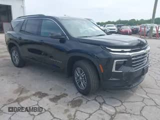 2025 Chevrolet Traverse FWD LT с VIN 1GNERGRS1SJ197936, выставлен на аукционе IAAI как лот 42723008 с пробегом 5 150 миль миль и . История ставок и продаж доступна на DreamBid. Изображение 1.