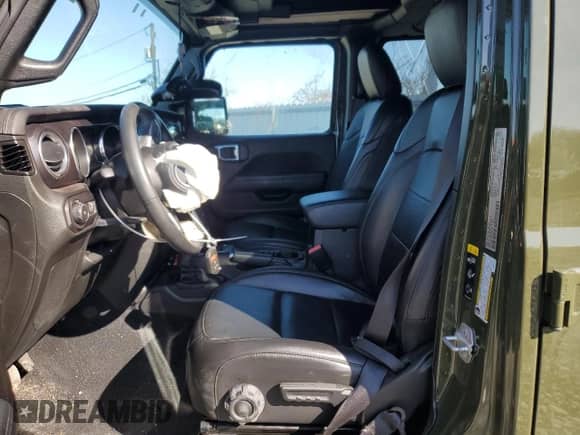 2023 Jeep Wrangler Sahara Altitude with VIN 1C4HJXEG5PW618713, listed as a Copart auction lot 48516485 with 22,293 mi miles and Salvage title. Bid and sale history available at DreamBid. Image 7.