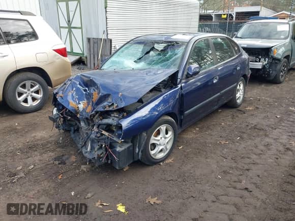 2003 Hyundai Elantra GT z VIN KMHDN55D73U093023, wystawiony jako IAAI lot #41182683 z przebiegiem 172 120 mil mil oraz . Historia ofert i sprzedaży dostępna na DreamBid. Obrazek 2.