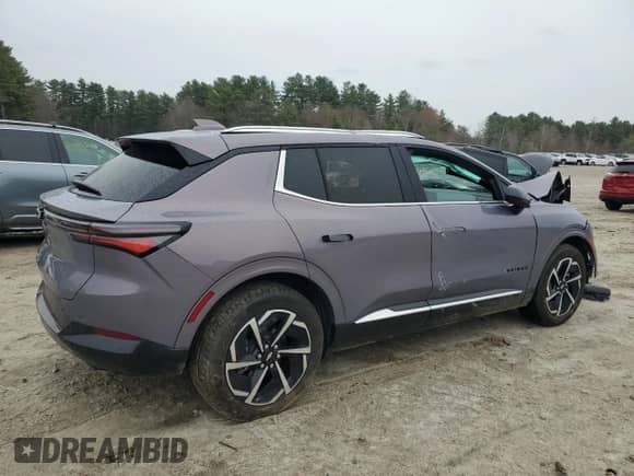 2024 Chevrolet Equinox EV LT с VIN 3GN7DLRR8RS295321, выставлен на аукционе Copart как лот 52962445 с пробегом Не указан миль и Списание • Salvage title. История ставок и продаж доступна на DreamBid. Изображение 3.