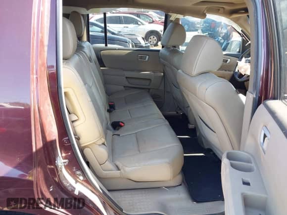 2013 Honda Pilot EX-L with VIN 5FNYF4H55DB040980, listed as a IAAI auction lot 42831295 with Not provided miles and . Bid and sale history available at DreamBid. Image 8.