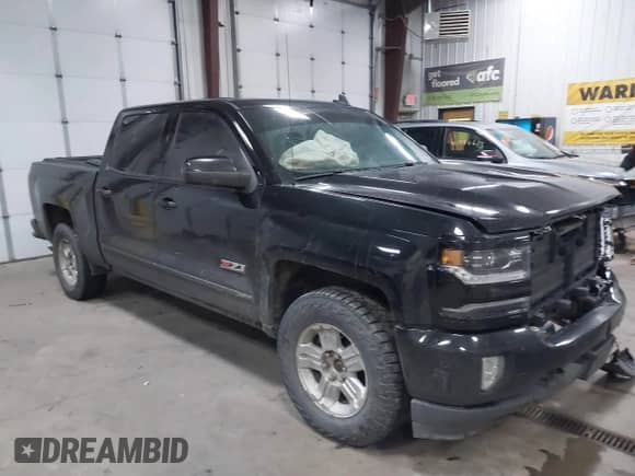2017 Chevrolet Silverado 1500 LTZ z VIN 3GCUKSEJ3HG382718, wystawiony jako IAAI lot #41426789 z przebiegiem 145 620 mil mil oraz . Historia ofert i sprzedaży dostępna na DreamBid. Obrazek 1.