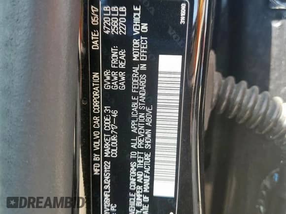 2018 Volvo S60 Dynamic с VIN YV126MFL9J2451122, выставлен на аукционе Copart как лот 71909805 с пробегом 96 784 миль миль и Списание • Salvage title. История ставок и продаж доступна на DreamBid. Изображение 13.