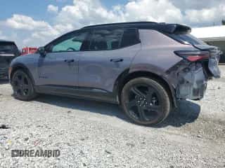 2024 Chevrolet Equinox EV RS с VIN 3GN7DSRP8RS274395, выставлен на аукционе Copart как лот 66722865 с пробегом 3 266 миль миль и Списание • Salvage title. История ставок и продаж доступна на DreamBid. Изображение 2.