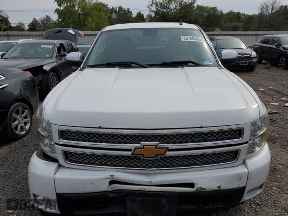 2012 Chevrolet Silverado 1500 LTZ with VIN 1GCPKTE71CF124456, listed as a Copart auction lot 83750495 with 158,377 mi miles and Salvage title. Bid and sale history available at DreamBid. Image 5.