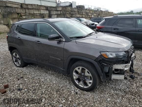2022 Jeep Compass (RED) Edition with VIN 3C4NJDCB8NT113826, listed as a Copart auction lot 65605475 with 41,146 mi miles and Salvage title. Bid and sale history available at DreamBid. Image 4.