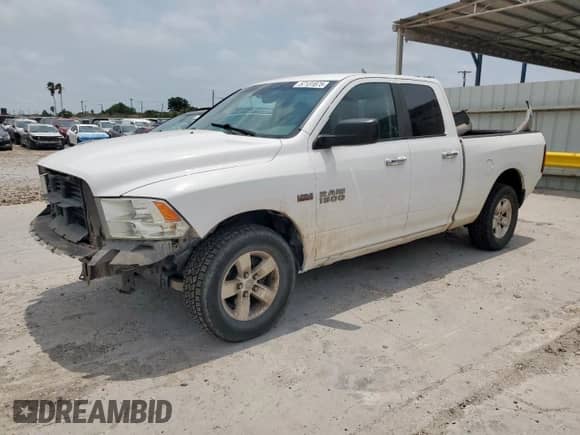 2014 Ram 1500 SLT с VIN 1C6RR6GT6ES416170, выставлен на аукционе Copart как лот 57131875 с пробегом 129 874 миль миль и Списание • Salvage title. История ставок и продаж доступна на DreamBid. Изображение 1.