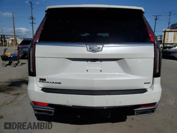 2022 Cadillac Escalade Premium Luxury с VIN 1GYS4BKL6NR153415, выставлен на аукционе Copart как лот 52036525 с пробегом 70 148 миль миль и Списание • Salvage title. История ставок и продаж доступна на DreamBid. Изображение 6.