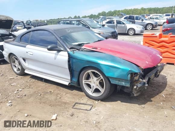 1998 Ford Mustang GT с VIN 1FAFP42X9WF104912, выставлен на аукционе IAAI как лот 43124465 с пробегом 164 445 миль миль и . История ставок и продаж доступна на DreamBid. Изображение 1.