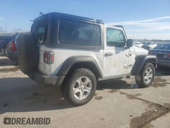 2022 Jeep Wrangler Sport с VIN 1C4HJXAGXNW200621, выставлен на аукционе Copart как лот 88113035 с пробегом 47 780 миль миль и Списание • Salvage title. История ставок и продаж доступна на DreamBid. Изображение 3.