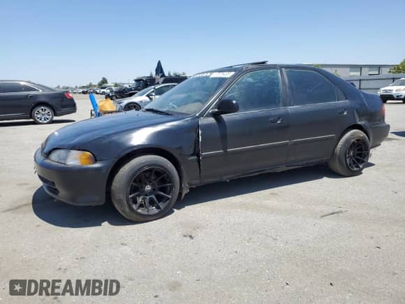 1992 Honda Civic z VIN JHMEH9694NS002319, wystawiony jako Copart lot #57676435 z przebiegiem 141 535 mil mil oraz Czysty tytuł • Clean title. Historia ofert i sprzedaży dostępna na DreamBid. Obrazek 1.