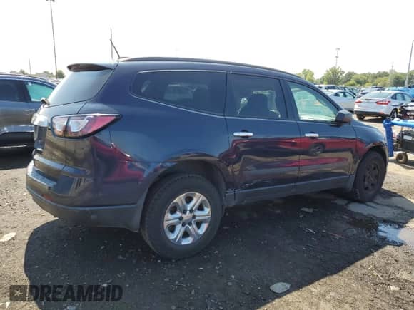 2017 Chevrolet Traverse LS с VIN 1GNKRFED4HJ180092, выставлен на аукционе Copart как лот 71371175 с пробегом 132 619 миль миль и Чистый • Clean title. История ставок и продаж доступна на DreamBid. Изображение 3.