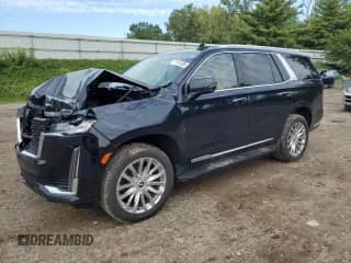 2021 Cadillac Escalade Premium Luxury с VIN 1GYS4BKL2MR346031, выставлен на аукционе Copart как лот 71151295 с пробегом Не указан миль и Чистый • Clean title. История ставок и продаж доступна на DreamBid. Изображение 1.
