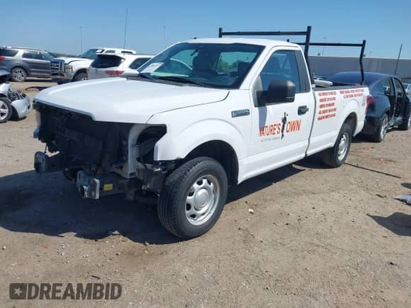 2019 Ford F-150 XL with VIN 1FTMF1CBXKKD47748, listed as a IAAI auction lot 41983277 with 120,933 mi miles and . Bid and sale history available at DreamBid. Image 2.