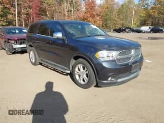 2012 Dodge Durango Crew with VIN 1C4SDJDT2CC358890, listed as a IAAI auction lot 43527106 with 161,168 mi miles and . Bid and sale history available at DreamBid. Image 1.