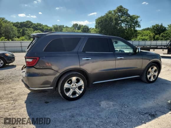 2015 Dodge Durango SXT with VIN 1C4RDHAG2FC880535, listed as a Copart auction lot 58992165 with 155,953 mi miles and Clean title. Bid and sale history available at DreamBid. Image 3.