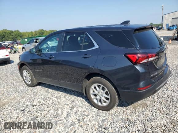 2022 Chevrolet Equinox LT z VIN 2GNAXUEV9N6136614, wystawiony jako Copart lot #81015525 z przebiegiem 56 958 mil mil oraz Szkoda całkowita • Salvage title. Historia ofert i sprzedaży dostępna na DreamBid. Obrazek 2.