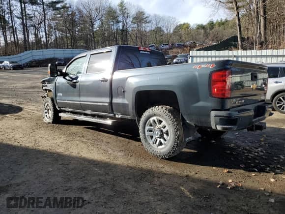 2017 Chevrolet Silverado 3500HD High Country с VIN 1GC4K1EY8HF232239, выставлен на аукционе Copart как лот 75604734 с пробегом 88 593 миль миль и Списание • Salvage title. История ставок и продаж доступна на DreamBid. Изображение 2.