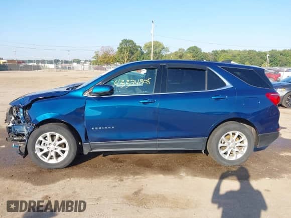 2020 Chevrolet Equinox LT с VIN 2GNAXUEV7L6133272, выставлен на аукционе IAAI как лот 43324805 с пробегом 146 062 миль миль и . История ставок и продаж доступна на DreamBid. Изображение 15.