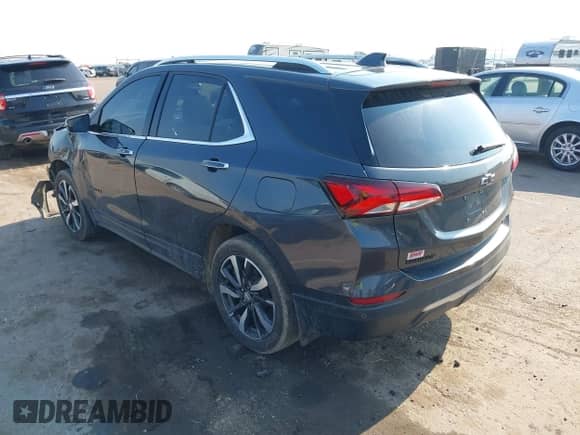 2022 Chevrolet Equinox Premier с VIN 3GNAXXEV4NS156448, выставлен на аукционе IAAI как лот 42445535 с пробегом 40 777 миль миль и . История ставок и продаж доступна на DreamBid. Изображение 3.