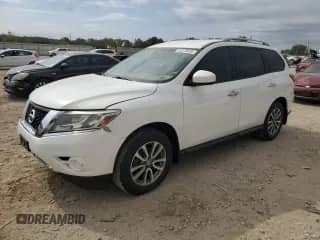 2013 Nissan Pathfinder SV с VIN 5N1AR2MN3DC647276, выставлен на аукционе Copart как лот 82372635 с пробегом 184 458 миль миль и Чистый • Clean title. История ставок и продаж доступна на DreamBid. Изображение 1.
