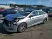 2015 Hyundai Sonata SE with VIN 5NPE24AF4FH187622, listed as a Copart auction lot 84408425 with 90,545 mi miles and Salvage title. Bid and sale history available at DreamBid. Image 1.