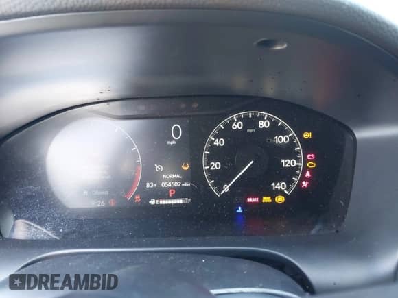 2025 Honda HR-V LX with VIN 3CZRZ1H38SM711151, listed as a IAAI auction lot 42902721 with 54,502 mi miles and . Bid and sale history available at DreamBid. Image 7.