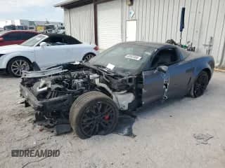 2009 Chevrolet Corvette Z06 w/2LZ with VIN 1G1YZ26E095104827, listed as a Copart auction lot 43553495 with Not provided miles and Non repairable. Bid and sale history available at DreamBid. Image 1.