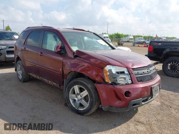 2008 Chevrolet Equinox LT z VIN 2CNDL63F686317923, wystawiony jako IAAI lot #43478848 z przebiegiem 149 435 mil mil oraz . Historia ofert i sprzedaży dostępna na DreamBid. Obrazek 1.