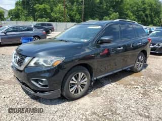 2018 Nissan Pathfinder S with VIN 5N1DR2MM9JC665314, listed as a Copart auction lot 64048565 with 127,393 mi miles and Clean title. Bid and sale history available at DreamBid. Image 1.