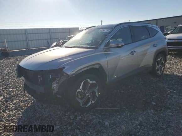 2024 Hyundai Tucson Limited with VIN 5NMJECDE0RH305685, listed as a Copart auction lot 86633465 with 53,516 mi miles and Non repairable. Bid and sale history available at DreamBid. Image 1.