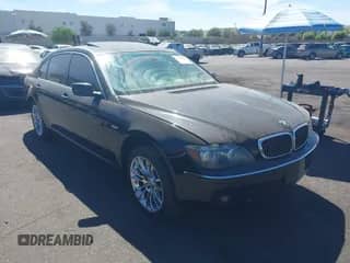 2006 BMW 7 Series 750Li with VIN WBAHN83546DT26795, listed as a IAAI auction lot 43039294 with 174,676 mi miles and . Bid and sale history available at DreamBid. Image 1.