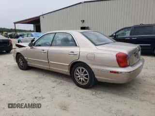 2005 Hyundai XG с VIN KMHFU45E65A401379, выставлен на аукционе Copart как лот 59857775 с пробегом 189 044 миль миль и Списание • Salvage title. История ставок и продаж доступна на DreamBid. Изображение 2.