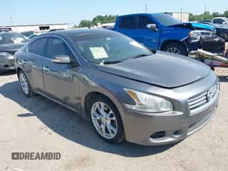 2014 Nissan Maxima SV with VIN 1N4AA5AP7EC488689, listed as a IAAI auction lot 43153163 with 238,142 mi miles and . Bid and sale history available at DreamBid. Image 1.