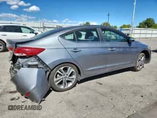 2017 Hyundai Elantra Limited с VIN KMHD84LF0HU066324, выставлен на аукционе Copart как лот 80102695 с пробегом 78 534 миль миль и Списание • Salvage title. История ставок и продаж доступна на DreamBid. Изображение 3.