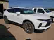 2023 Chevrolet Blazer LT с VIN 3GNKBJR45PS163266, выставлен на аукционе Copart как лот 71581084 с пробегом 20 172 миль миль и Чистый • Clean title. История ставок и продаж доступна на DreamBid. Изображение 4.
