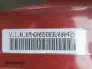 2003 Hyundai Elantra GT z VIN KMHDN55D83U080426, wystawiony jako Copart lot #53789005 z przebiegiem 146 328 mil mil oraz Szkoda całkowita • Salvage title. Historia ofert i sprzedaży dostępna na DreamBid. Obrazek 12.