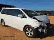 2012 Toyota Sienna LE with VIN 5TDKK3DC3CS180181, listed as a Copart auction lot 84601985 with 95,657 mi miles and Salvage title. Bid and sale history available at DreamBid. Image 15.