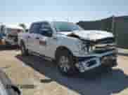 2018 Ford F-150 XL with VIN 1FTEW1E5XJFC55400, listed as a Copart auction lot 71768395 with 121,067 mi miles and Salvage title. Bid and sale history available at DreamBid. Image 4.