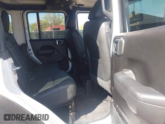 2022 Jeep Wrangler Unlimited Sport S z VIN 1C4HJXDG5NW254016, wystawiony jako IAAI lot #42214730 z przebiegiem 42 003 mil mil oraz . Historia ofert i sprzedaży dostępna na DreamBid. Obrazek 8.