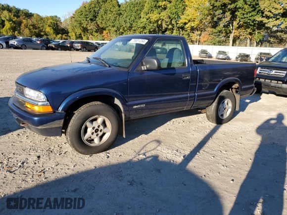 2000 Chevrolet S-10 LS с VIN 1GCDT14W3YK169863, выставлен на аукционе Copart как лот 75831234 с пробегом 57 406 миль миль и Чистый • Clean title. История ставок и продаж доступна на DreamBid. Изображение 1.