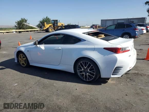 2016 Lexus RC 200t F Sport с VIN JTHHA5BC0G5000922, выставлен на аукционе Copart как лот 63685915 с пробегом 96 335 миль миль и Списание • Salvage title. История ставок и продаж доступна на DreamBid. Изображение 2.