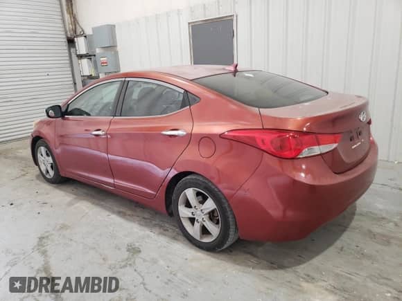 2011 Hyundai Elantra GLS z VIN KMHDH4AE2BU146774, wystawiony jako Copart lot #69237755 z przebiegiem 125 327 mil mil oraz Czysty tytuł • Clean title. Historia ofert i sprzedaży dostępna na DreamBid. Obrazek 2.