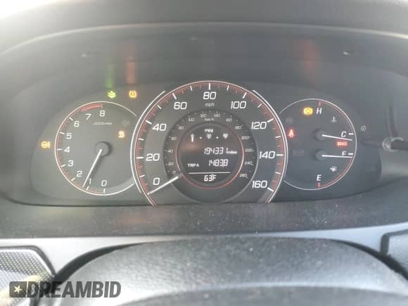 2013 Honda Accord EX with VIN 1HGCT1A76DA022026, listed as a Copart auction lot 59311605 with 194,331 mi miles and Clean title. Bid and sale history available at DreamBid. Image 9.