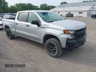 2019 Chevrolet Silverado 1500 Custom Trail Boss with VIN 1GCPYCEF0KZ333402, listed as a IAAI auction lot 42407798 with 290,714 mi miles and . Bid and sale history available at DreamBid. Image 1.