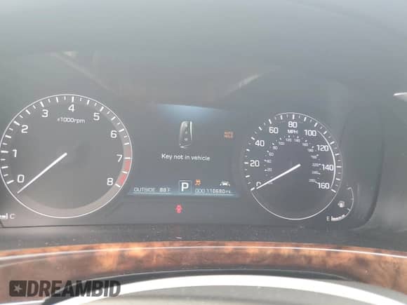 2014 Hyundai Equus Ultimate с VIN KMHGH4JH6EU081567, выставлен на аукционе Copart как лот 69861415 с пробегом 110 680 миль миль и Чистый • Clean title. История ставок и продаж доступна на DreamBid. Изображение 9.