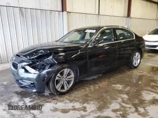 2018 BMW 3 Series 330i with VIN WBA8B9G55JNV11479, listed as a Copart auction lot 86147485 with 83,064 mi miles and Salvage title. Bid and sale history available at DreamBid. Image 1.